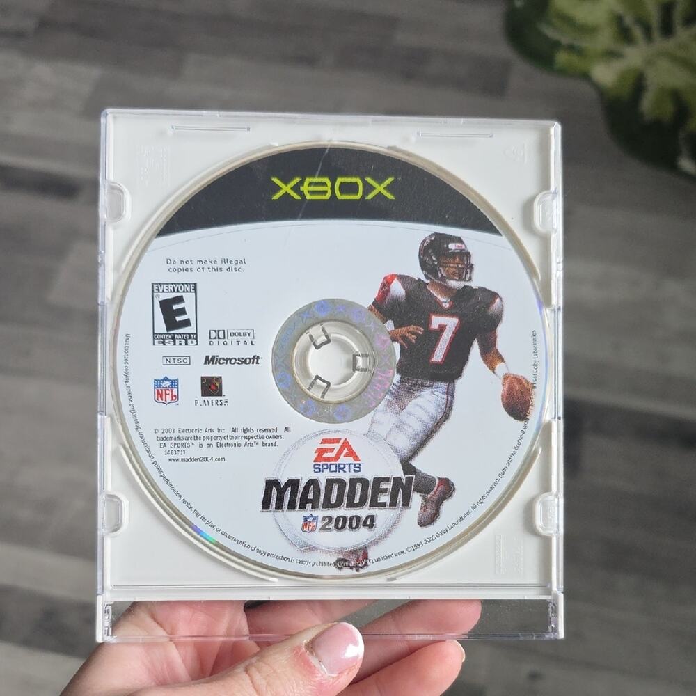 Madden NFL 2004 Xbox Game Disc